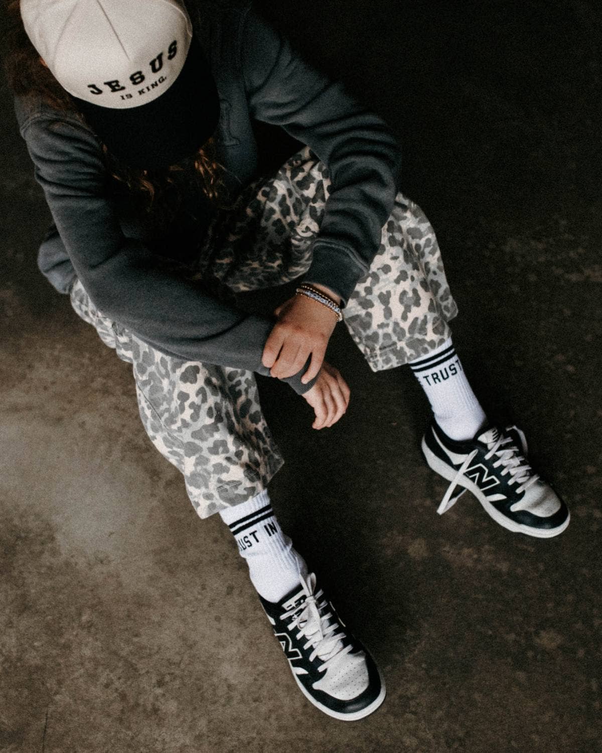 In God We Trust Crew Socks