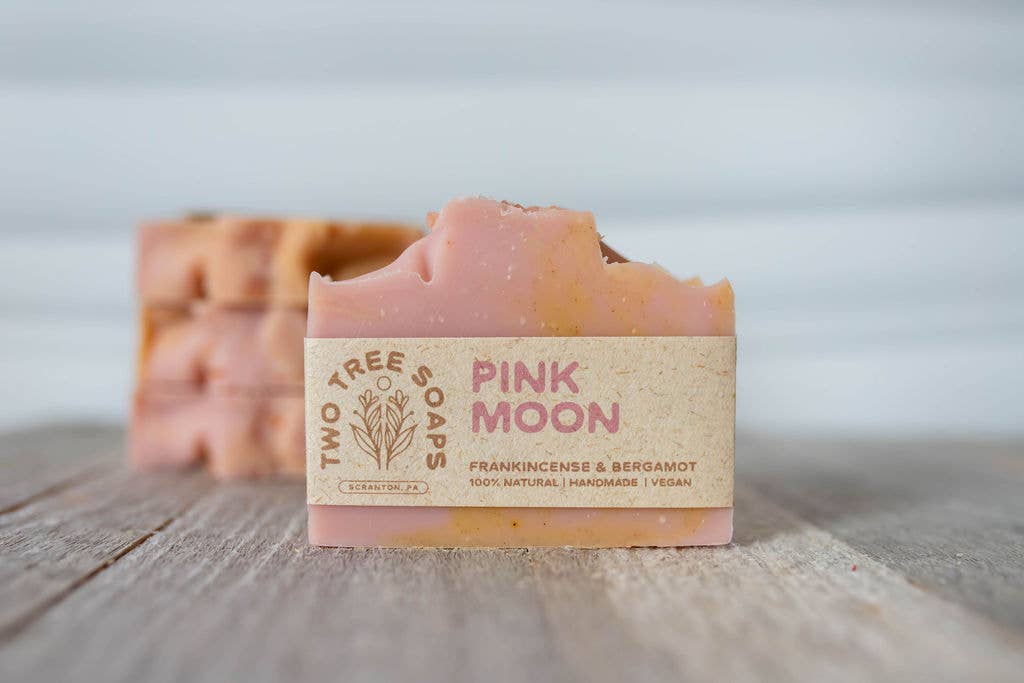 Pink Moon- Natural Handmade Bar Soap