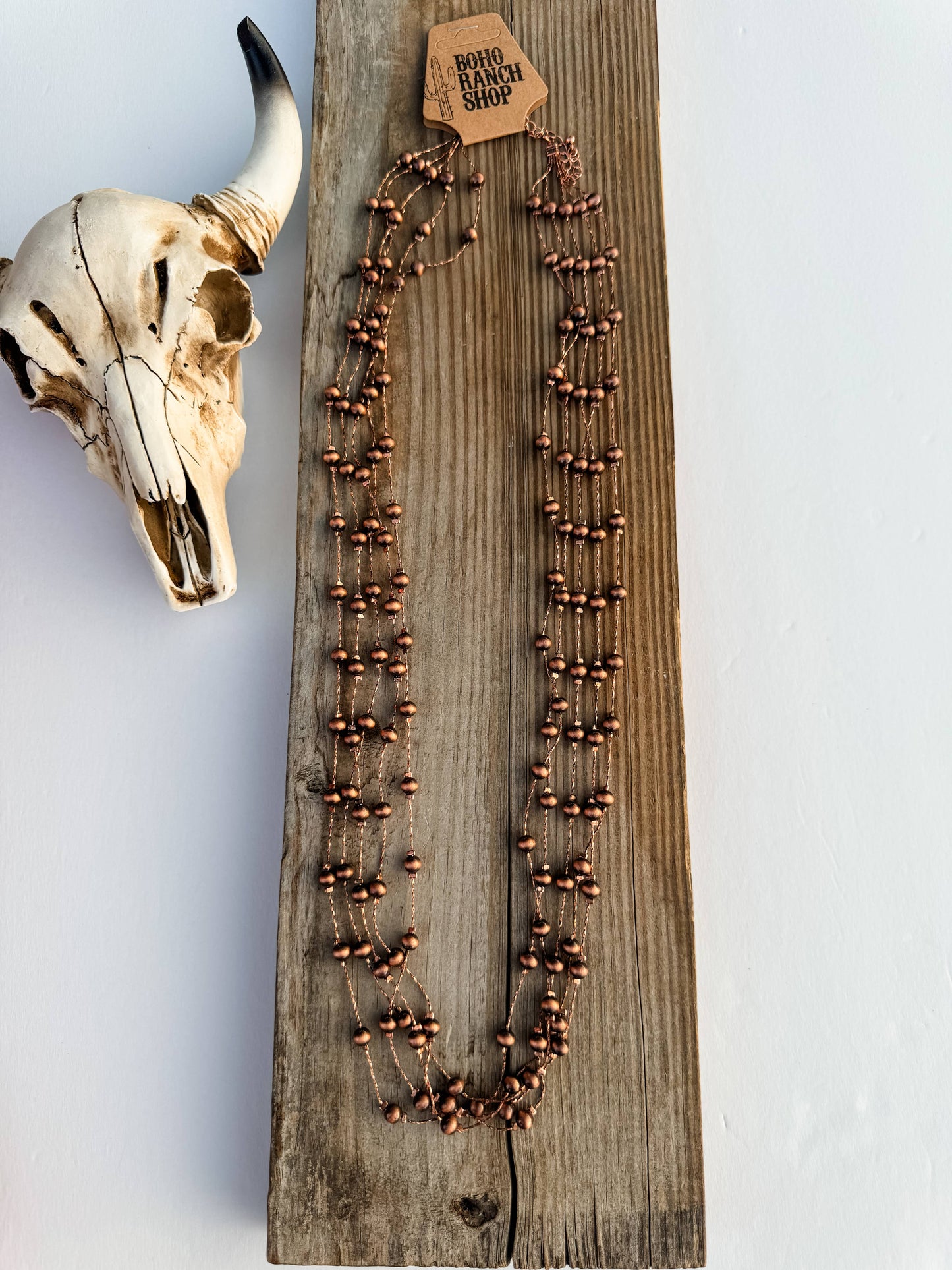 Navajo Pearl Layered Necklace