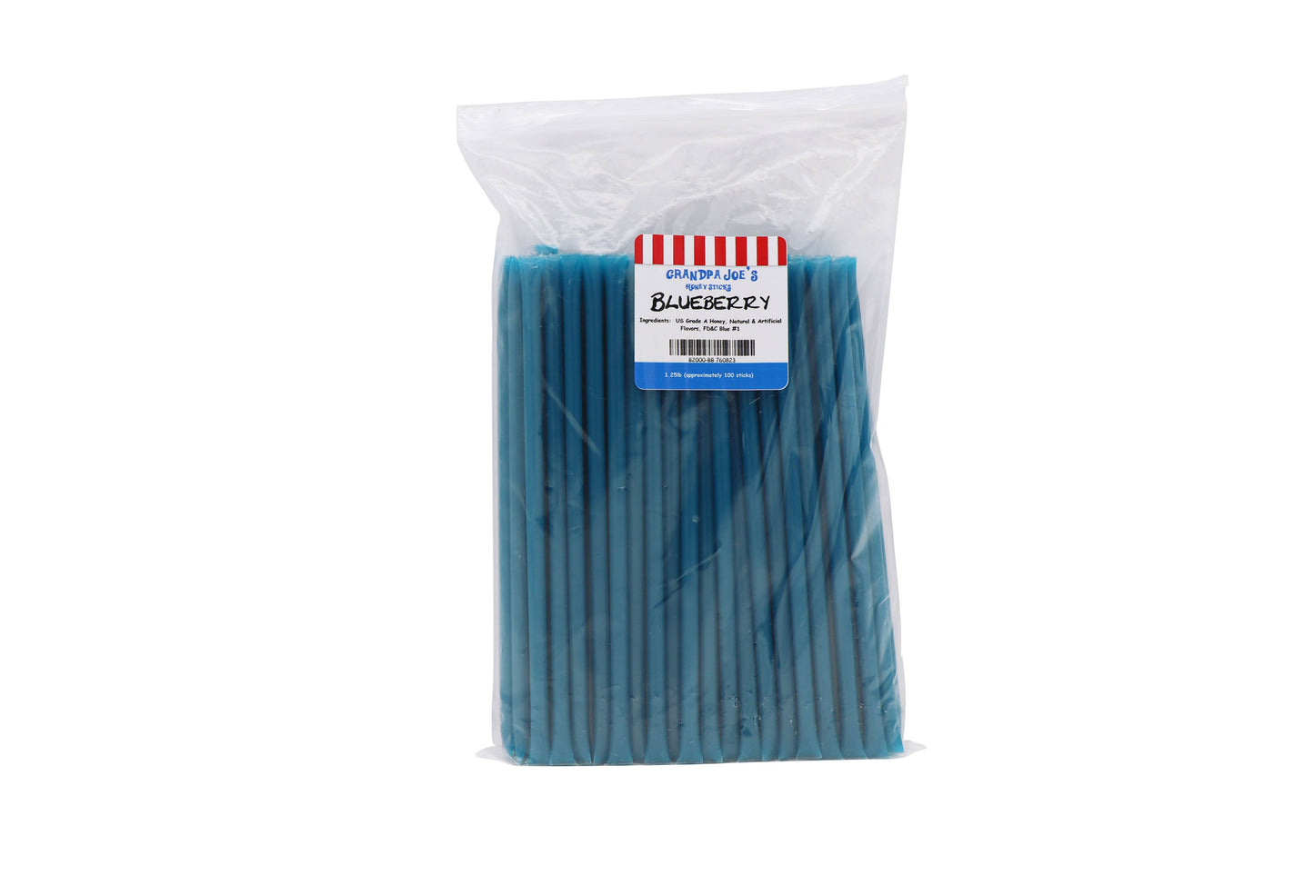 Honey Sticks Blueberry, 100ct Sticks