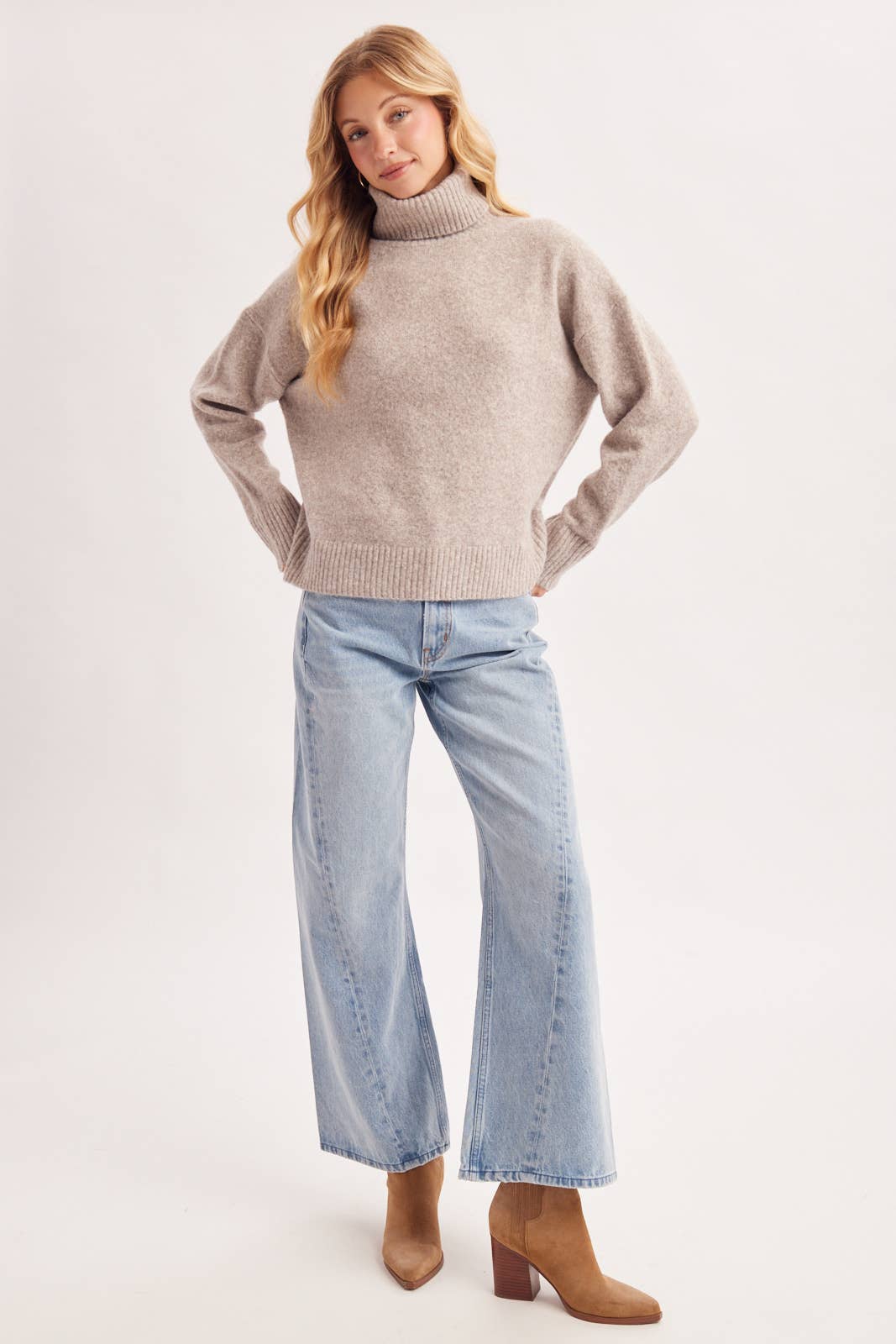VINTAGE WIDE LEG TROUSER
