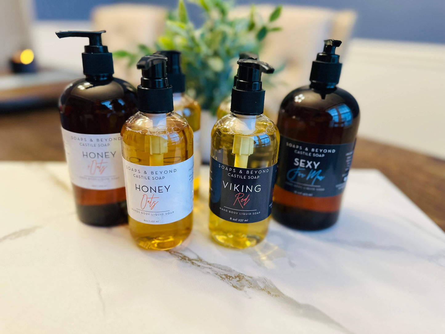 Castile liquid soap 8 oz