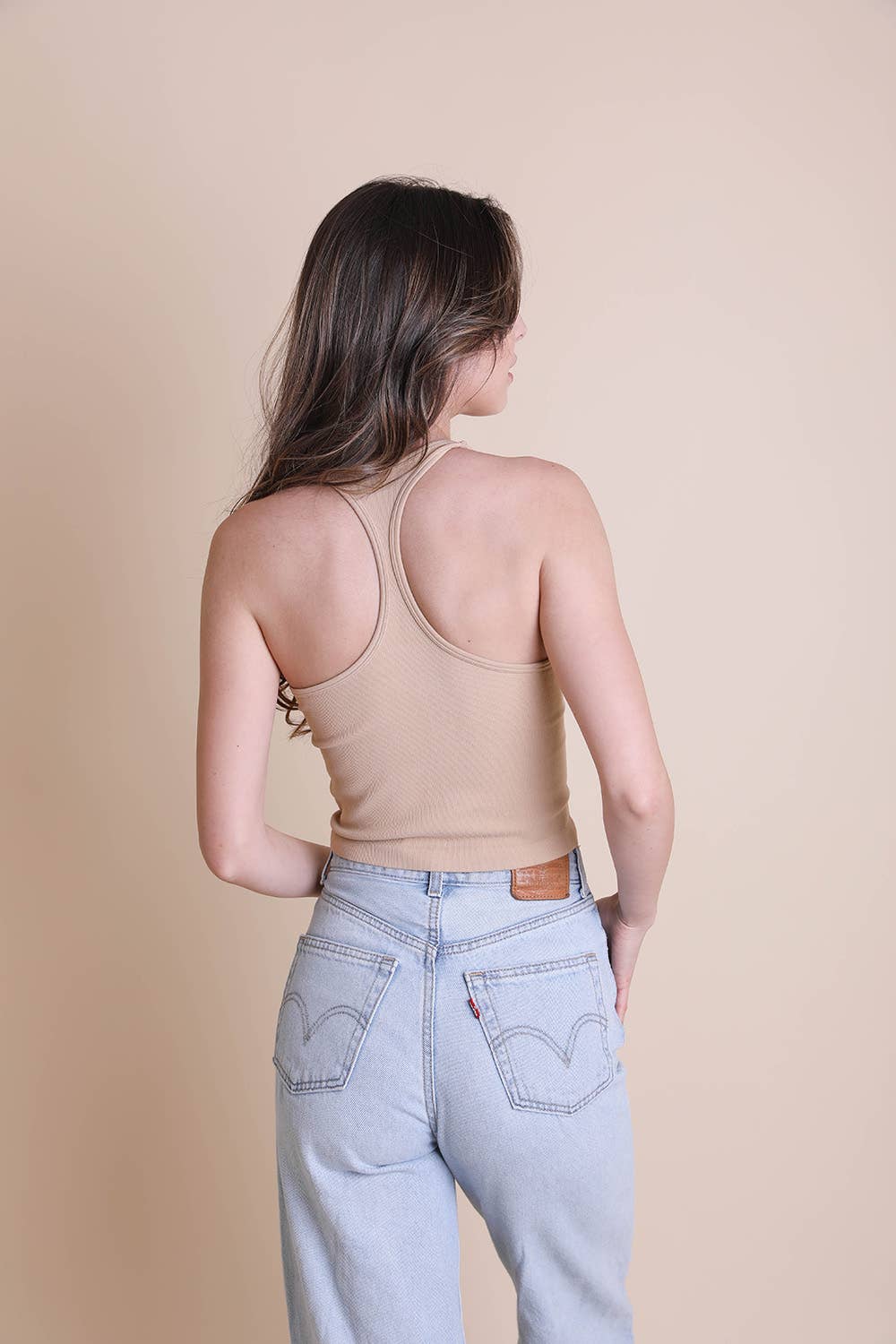 High Neck Brami Tank