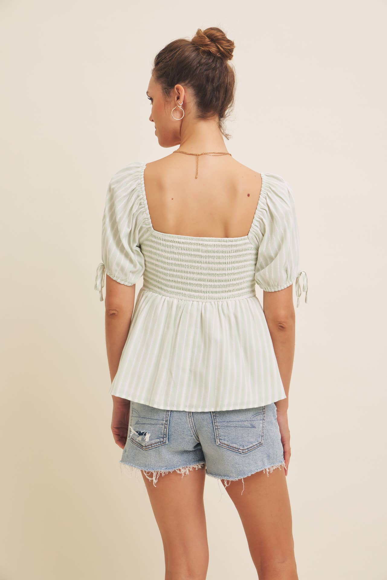 MADE FOR SUNSHINE BABYDOLL TOP