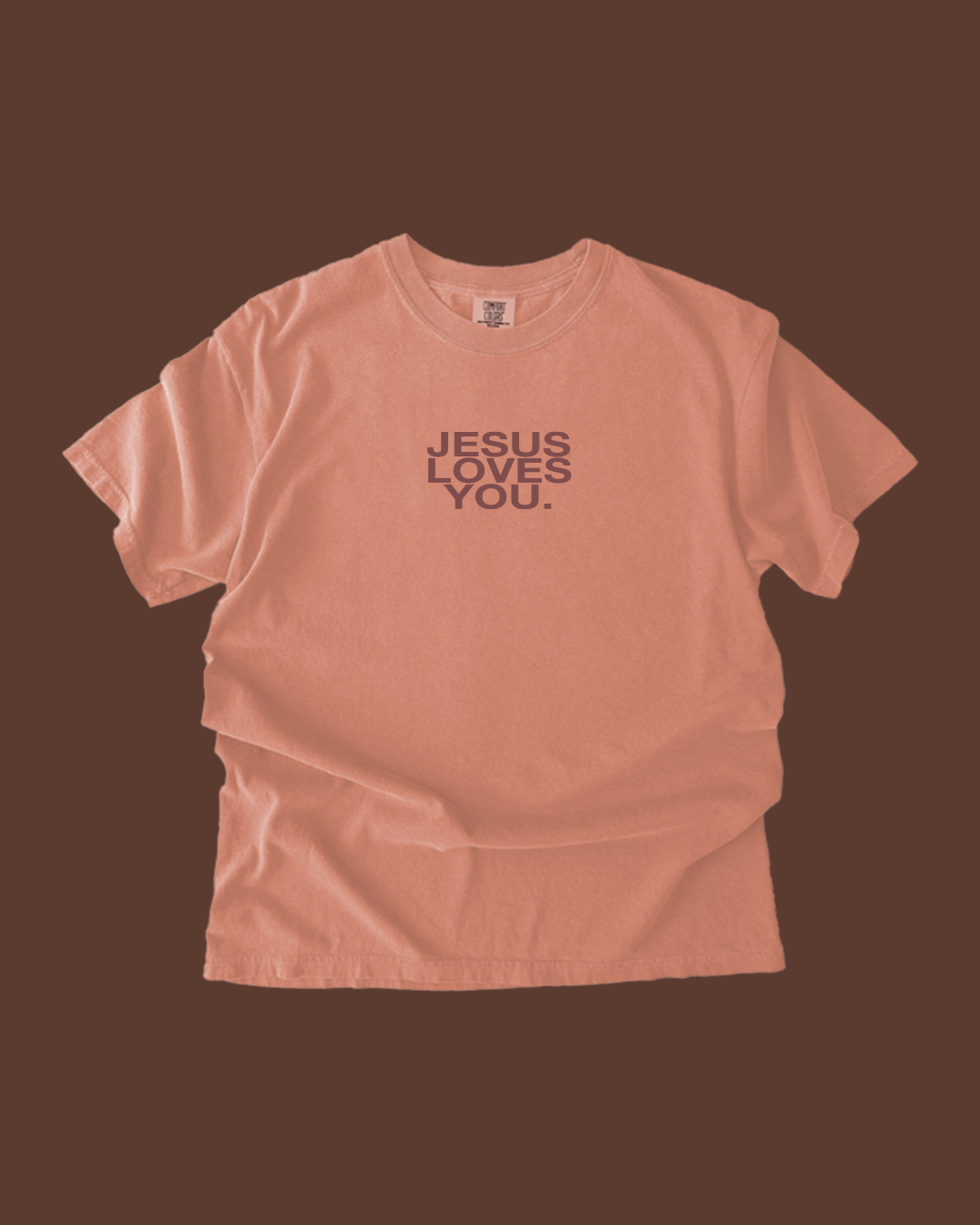 Comfort Colors Logo Tee || Canyon