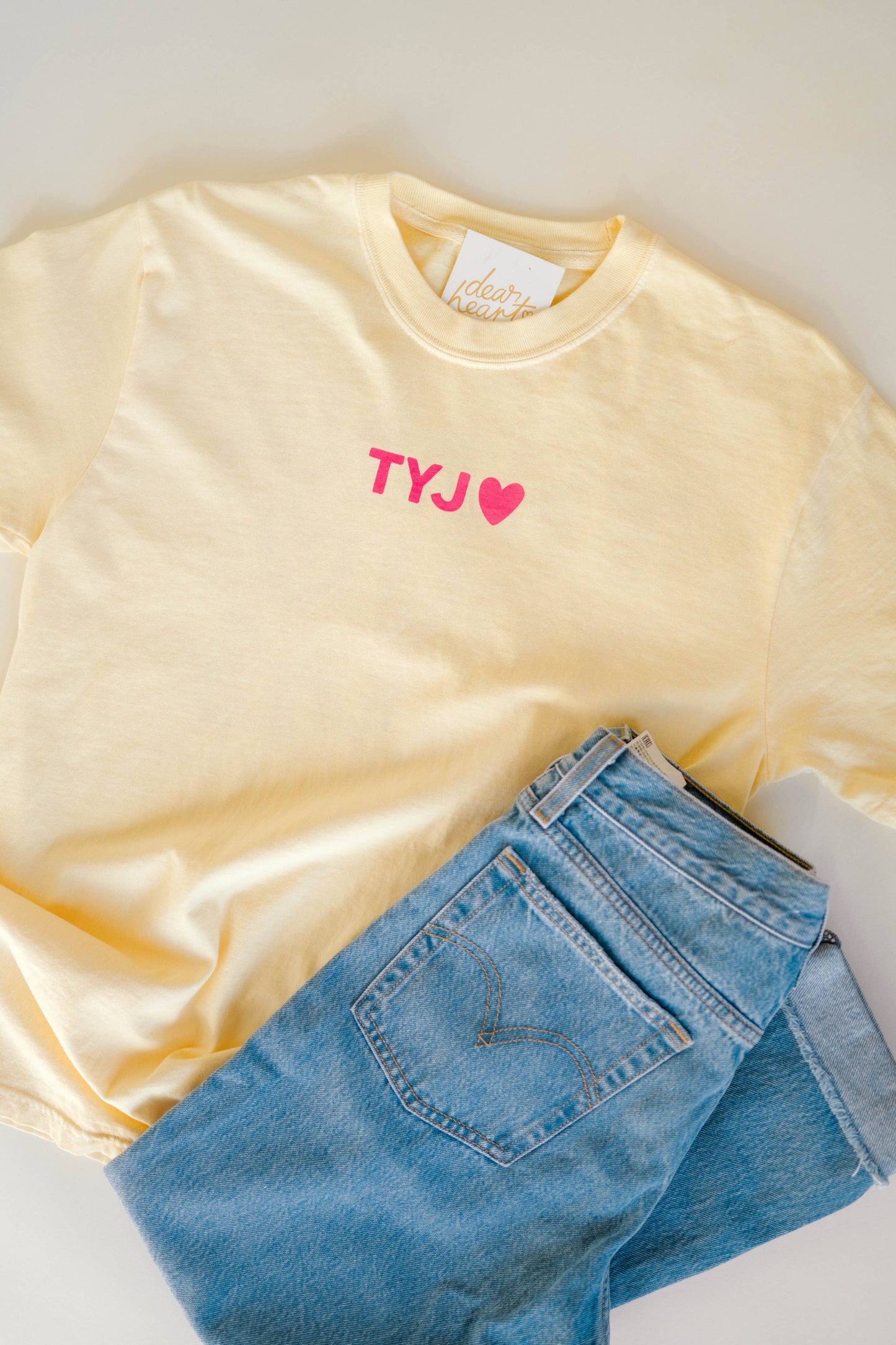 Thank You Jesus Tee - Butter