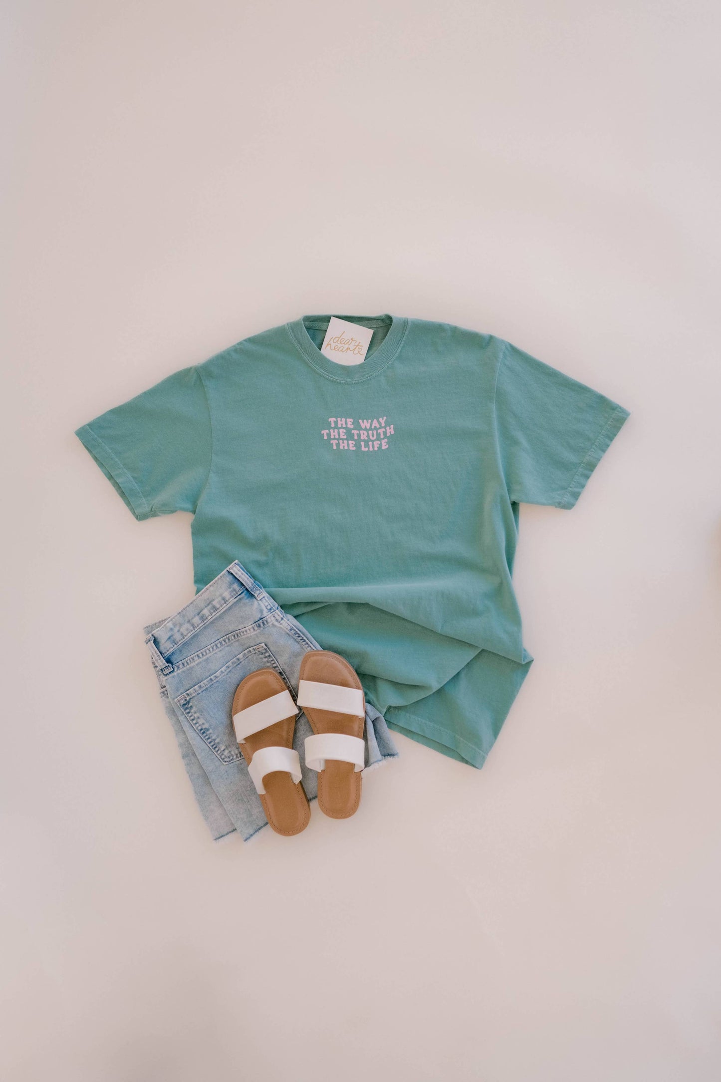 The Way Tee - Seafoam