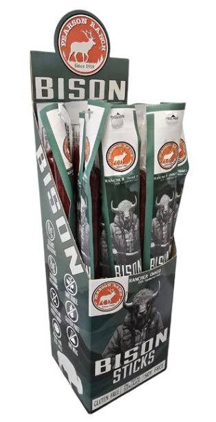 Pearson Ranch Bison Hickory Smoked Snack Stick 1oz, 24ct