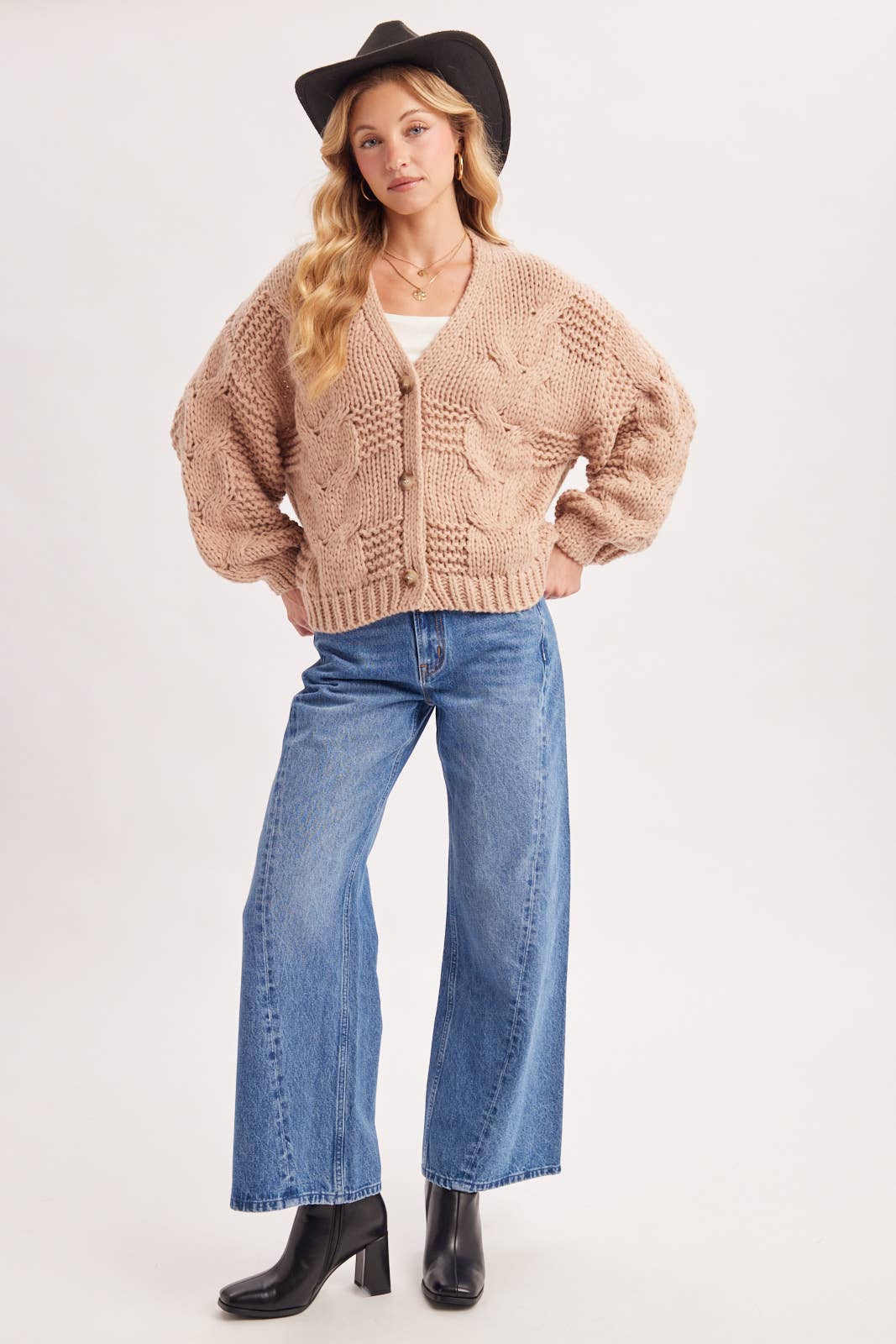 VINTAGE WIDE LEG TROUSER