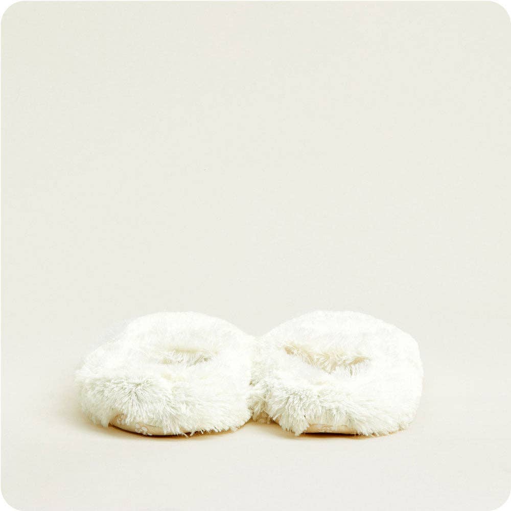 Cream Warmies Slippers