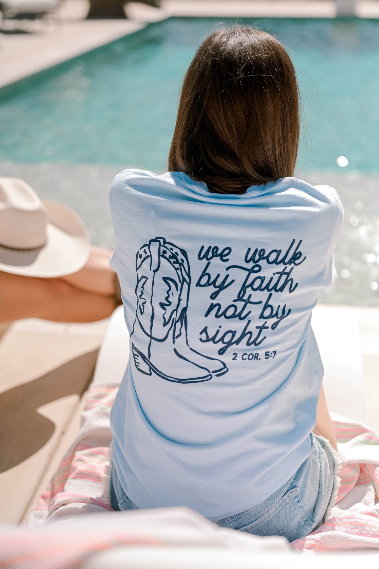 Walk By Faith  Blue