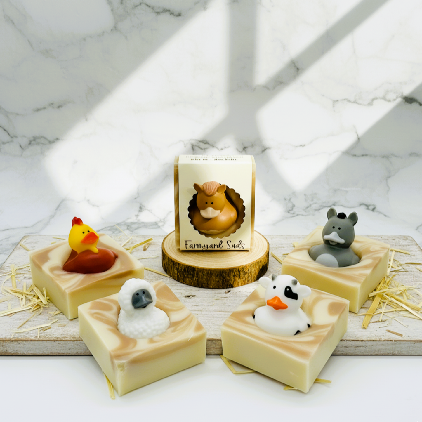 Farmyard Suds Handmade Novelty Soap Bar VEGAN COLD PROCESS