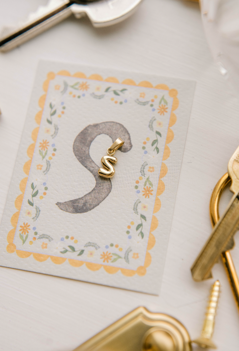 S - Letter Charm
