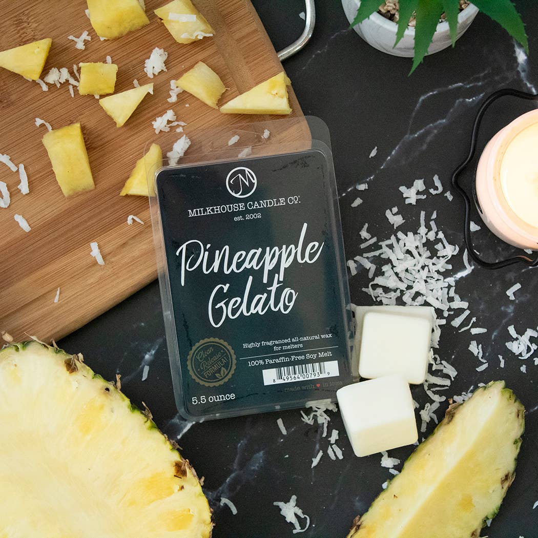 5.5 oz Wax Melts: Pineapple Gelato