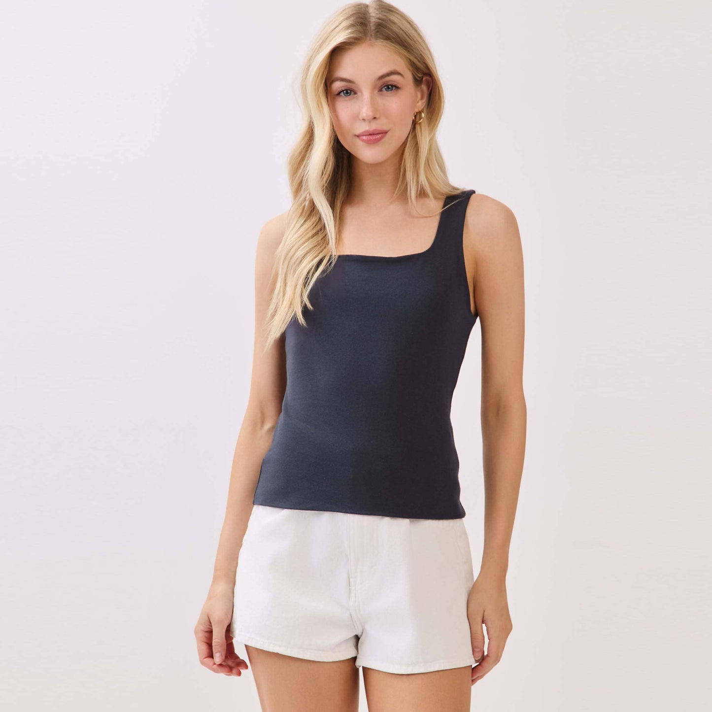 Double Layer Cotton Span Top