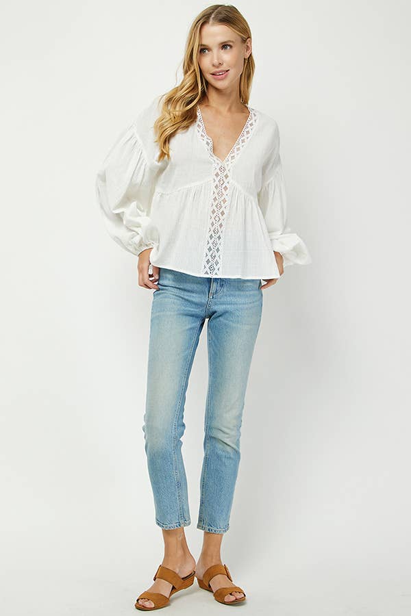 Lace Whisper Blouse