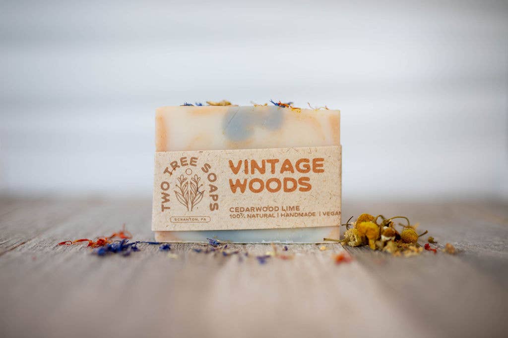 Vintage Woods- Natural Handmade Bar Soap