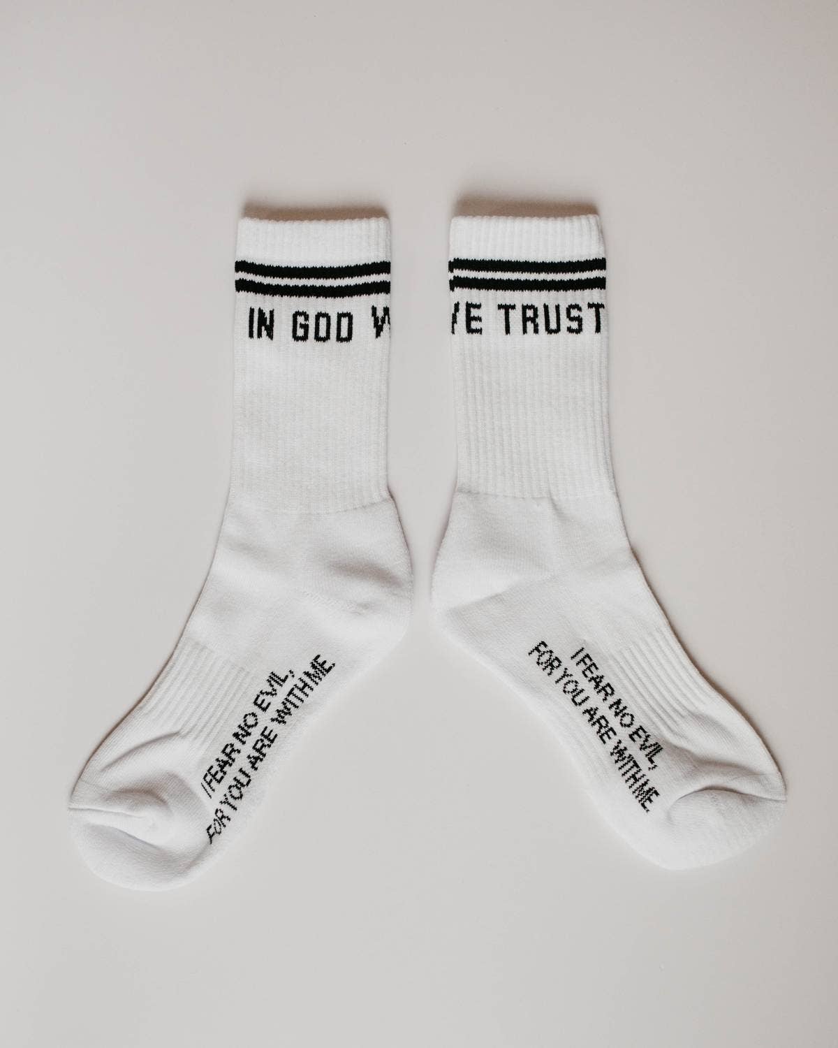 In God We Trust Crew Socks
