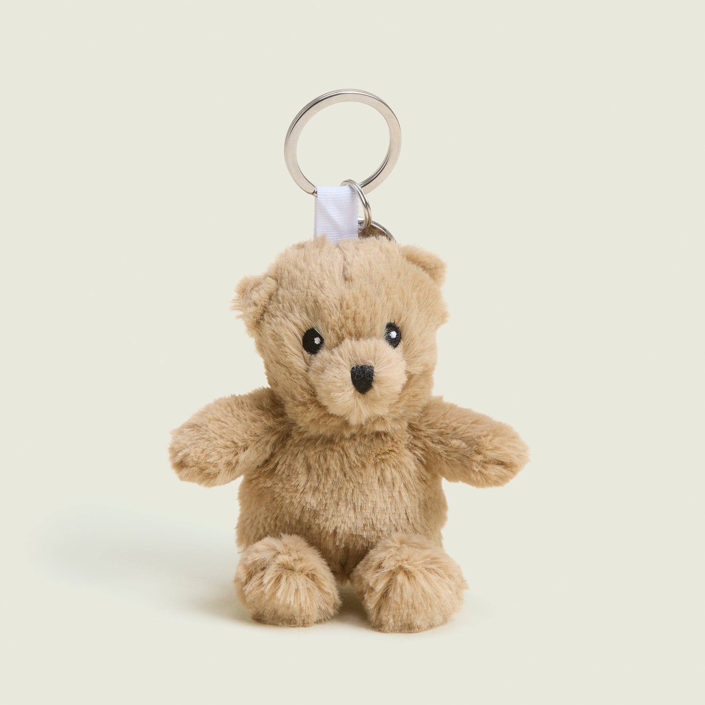 Brown Curly Bear Keyring