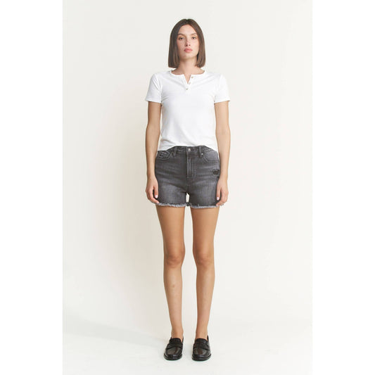 SUPER HIGH DISTRESSED SHORTS