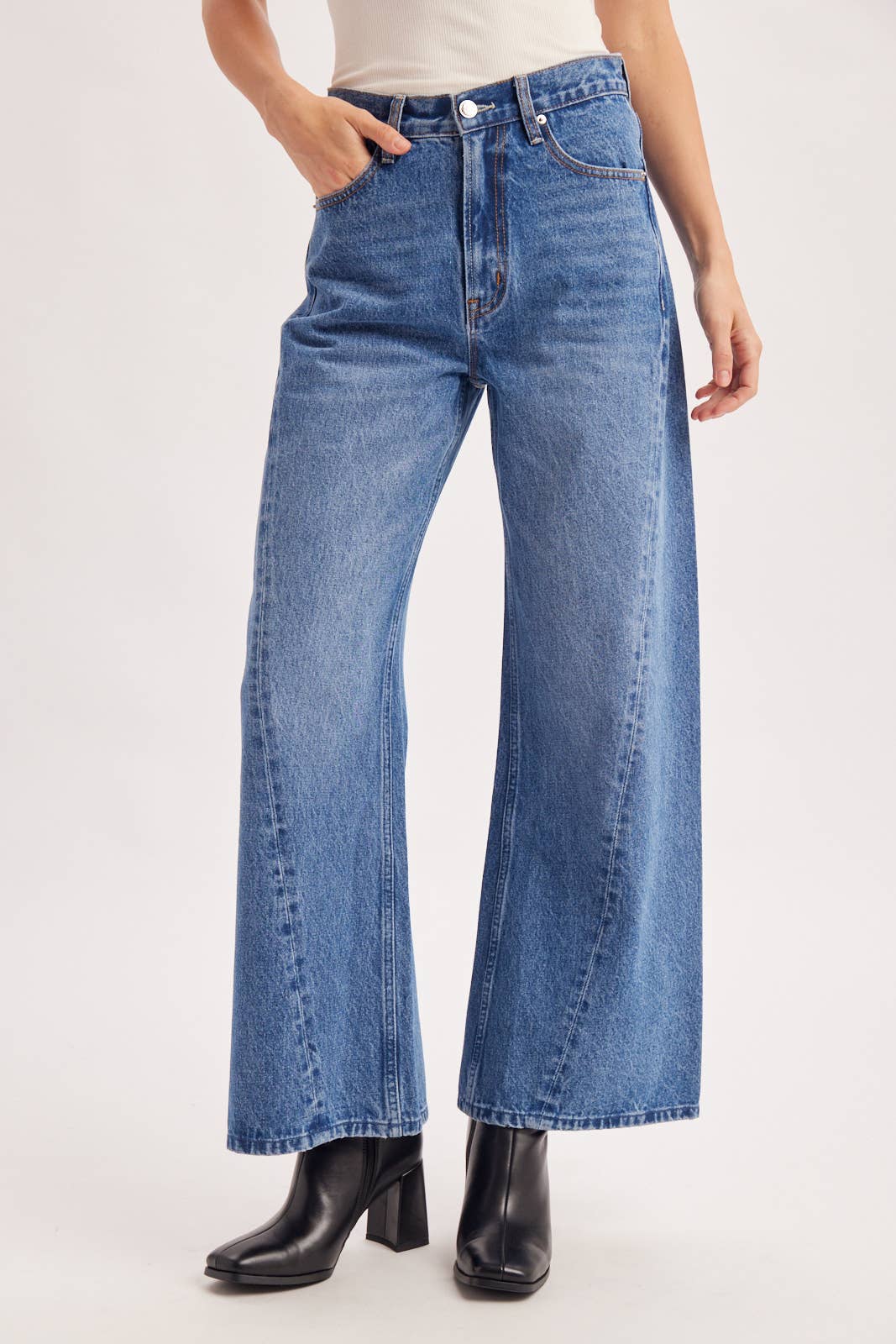 VINTAGE WIDE LEG TROUSER
