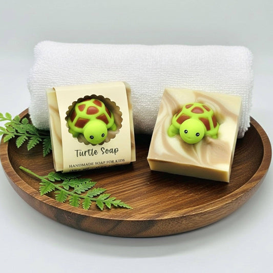 Turtle Handmade Soap Bar VEGAN COLD PROCESS