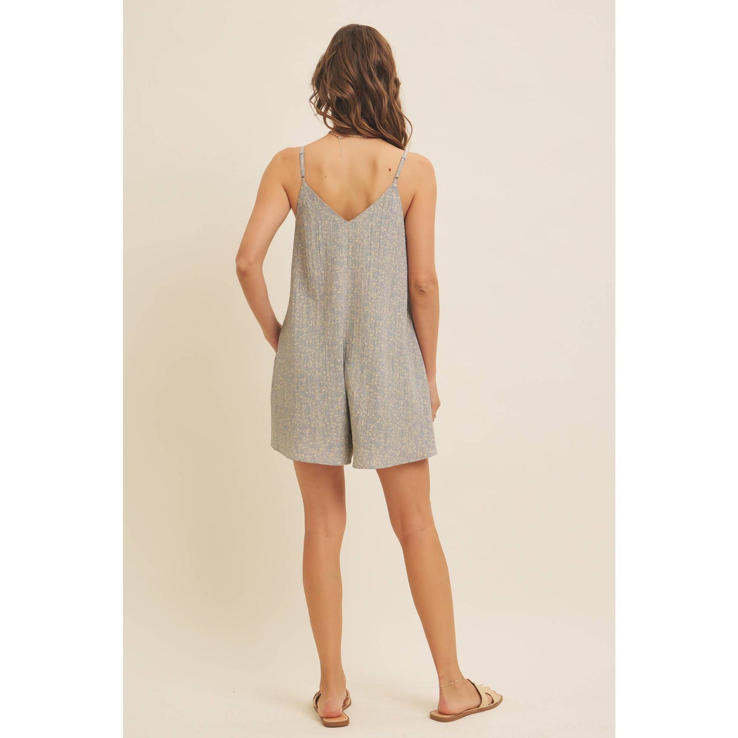 FLOWY  DITSY ROMPER