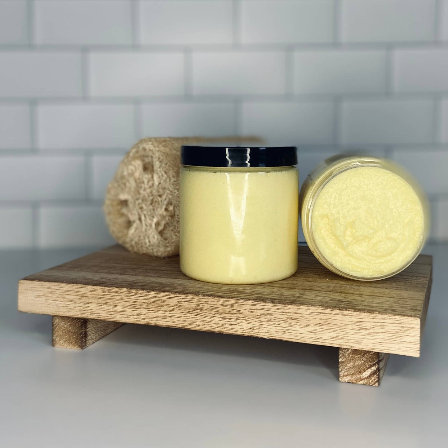 8oz Lemon Pound Cake Foaming Sugar Scrub