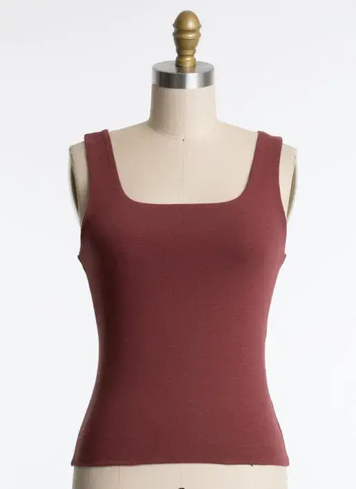Double Layer Cotton Span Top