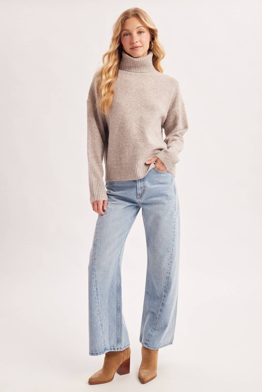 VINTAGE WIDE LEG TROUSER