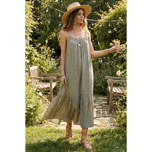 Daisy Meadow Tiered Maxi Dress