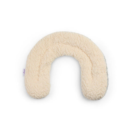 Sherpa Gray Warmies Neck Wrap