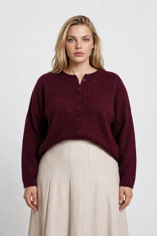 PLUS LIGHTWEIGHT CARDIGAN