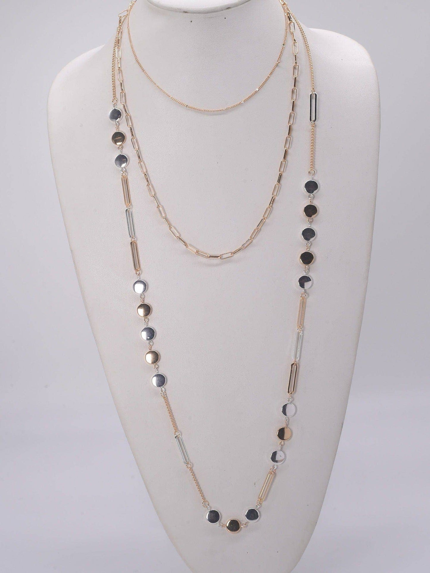 Layered Beaded Necklace