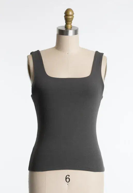 Double Layer Cotton Span Top