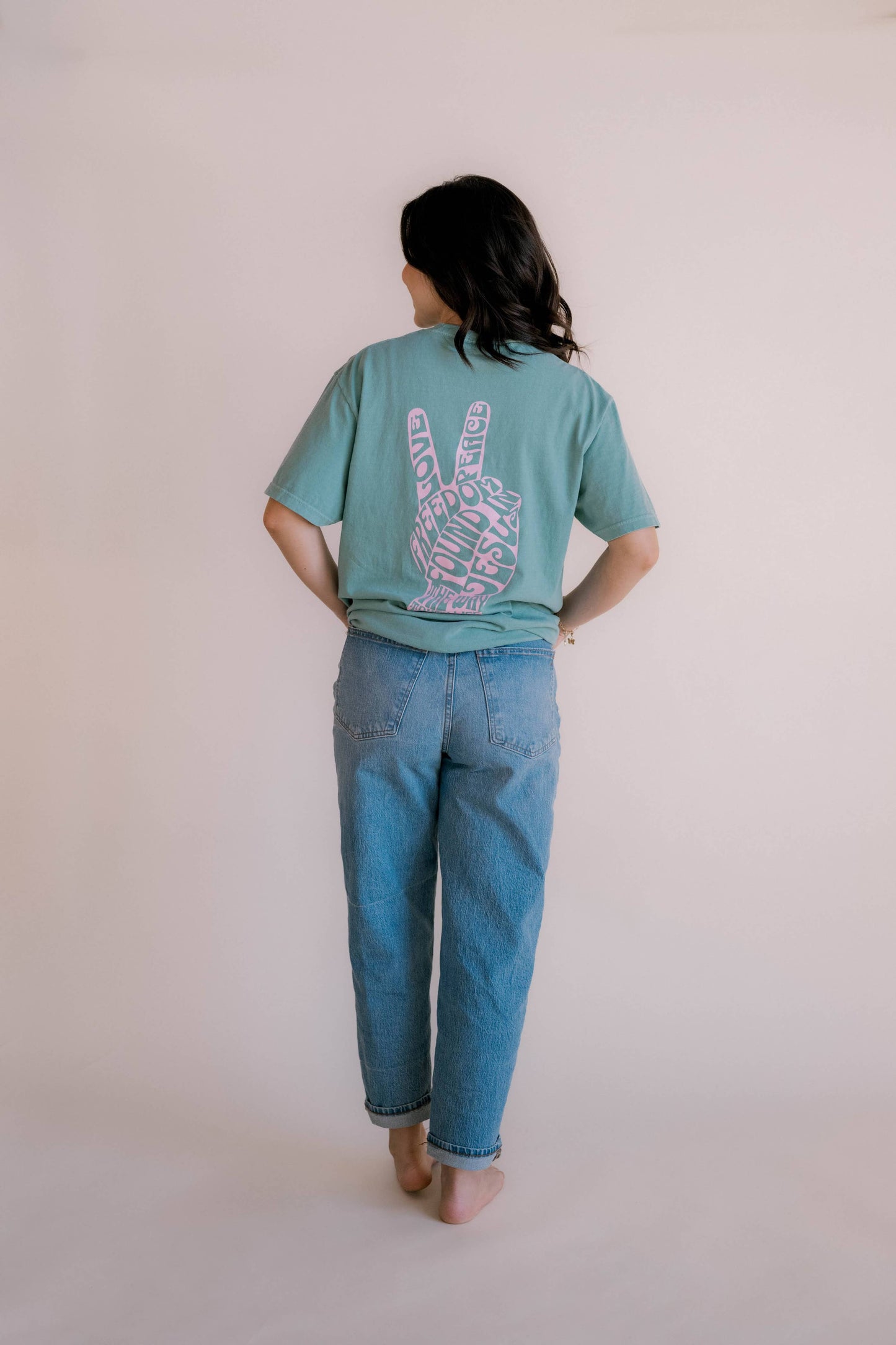 The Way Tee - Seafoam