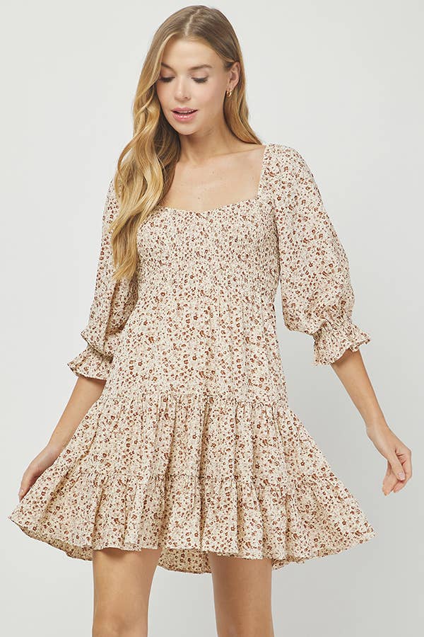 Floral Mini Dress