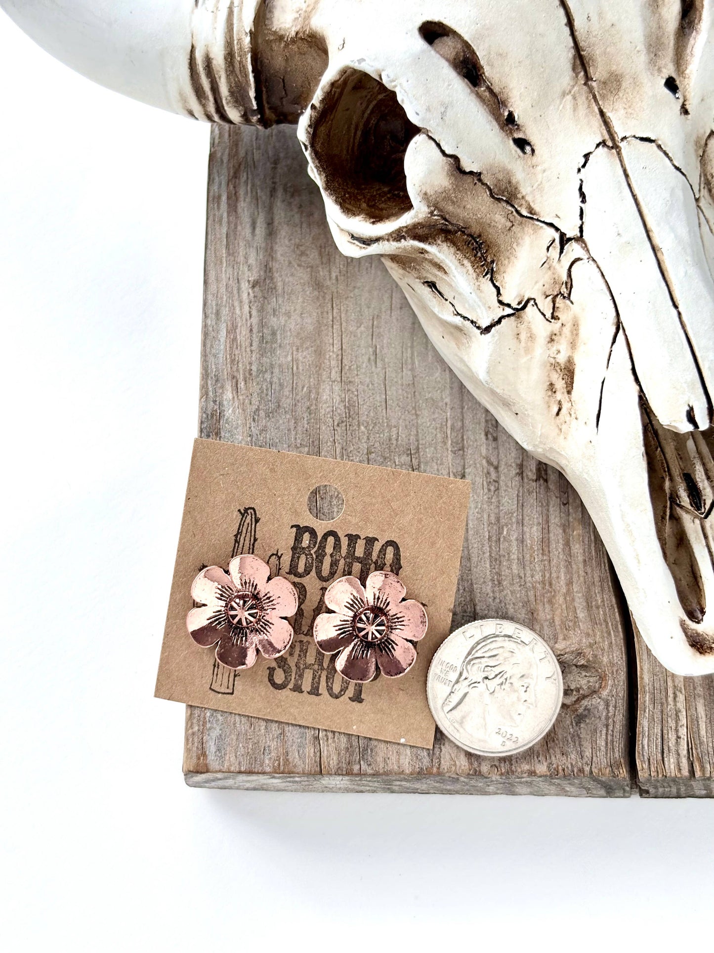 Flower Stud Earrings