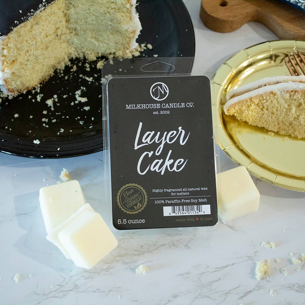 5.5 oz Wax Melts: Layer Cake