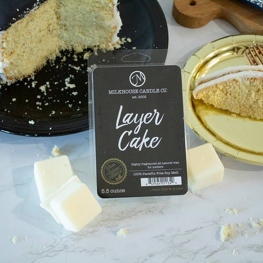5.5 oz Wax Melts: Layer Cake