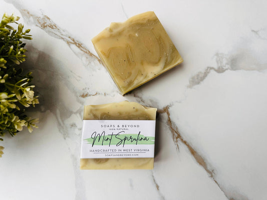 Spirulina & Mint Soap Bar 