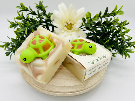 Turtle Handmade Soap Bar VEGAN COLD PROCESS