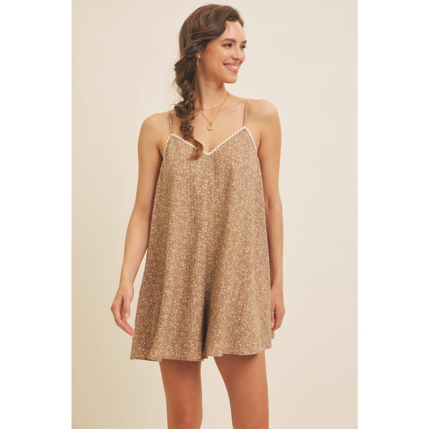 FLOWY  DITSY ROMPER