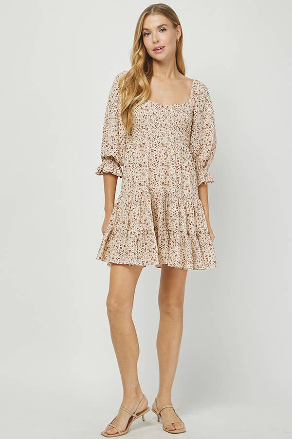 Floral Mini Dress