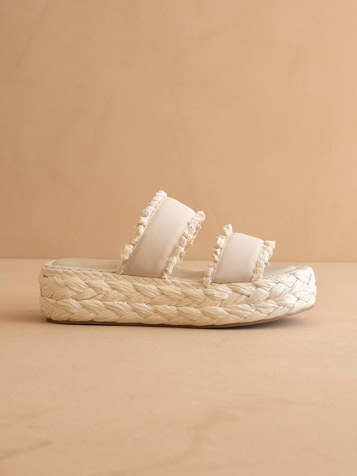 Polly Ruffle Platform Sandal