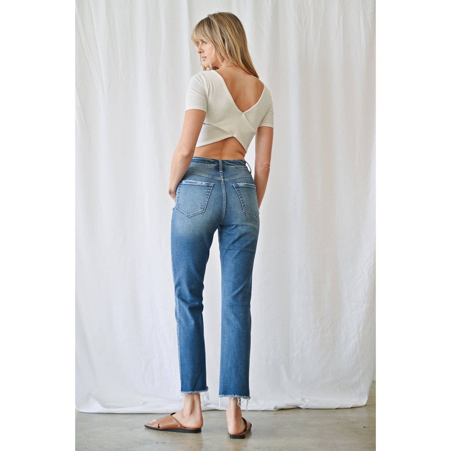 Med Wash SUPER HIGH STRAIGHT LEG