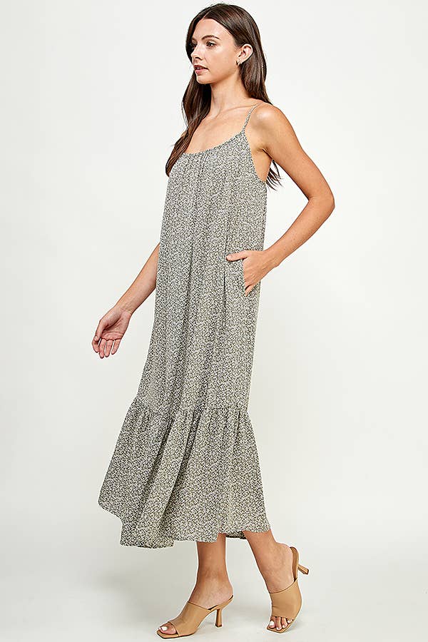 Daisy Meadow Tiered Maxi Dress