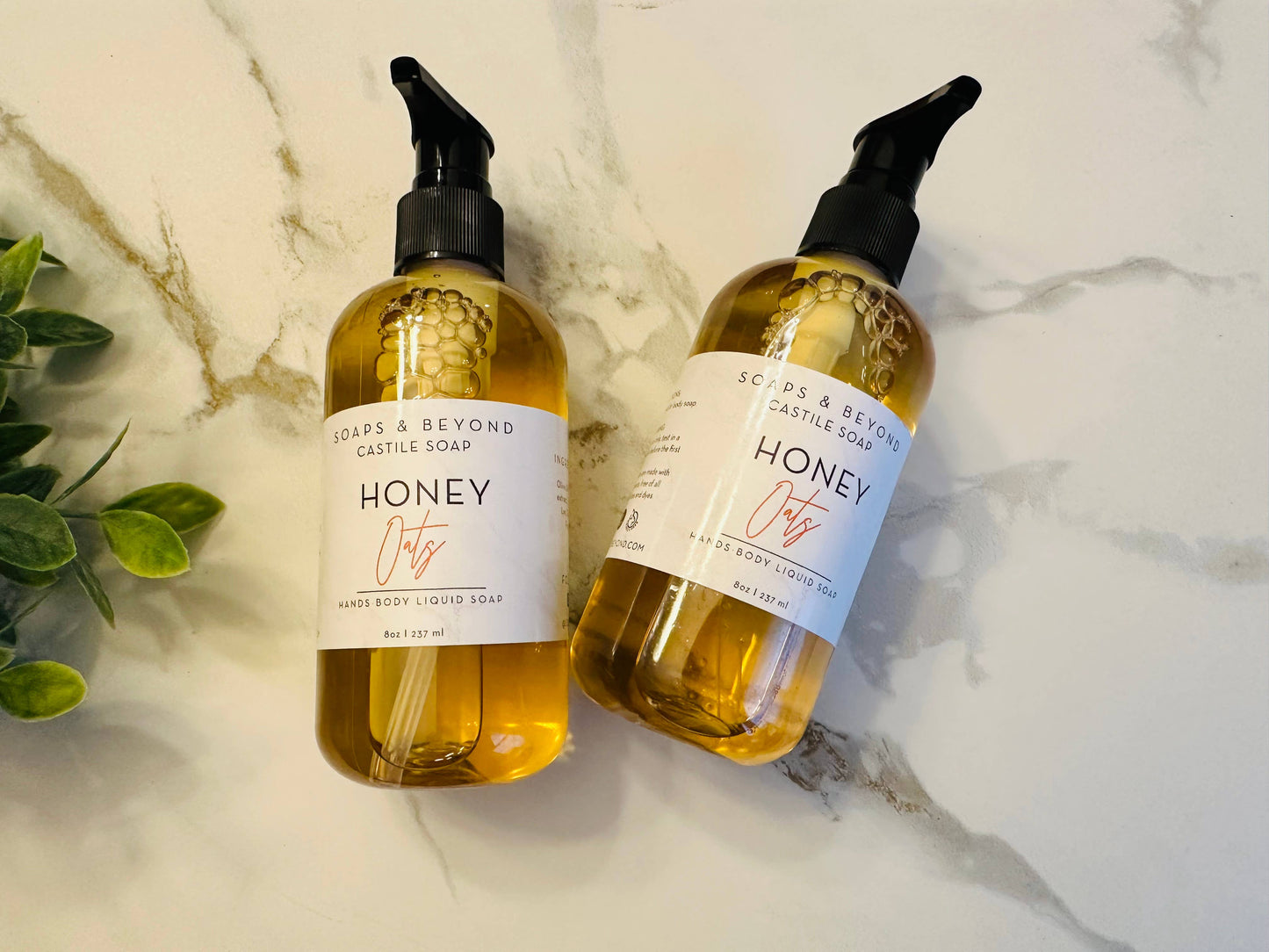 Castile liquid soap  8 oz