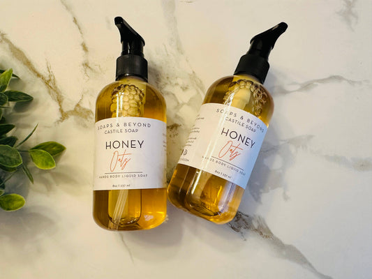Castile liquid soap  8 oz