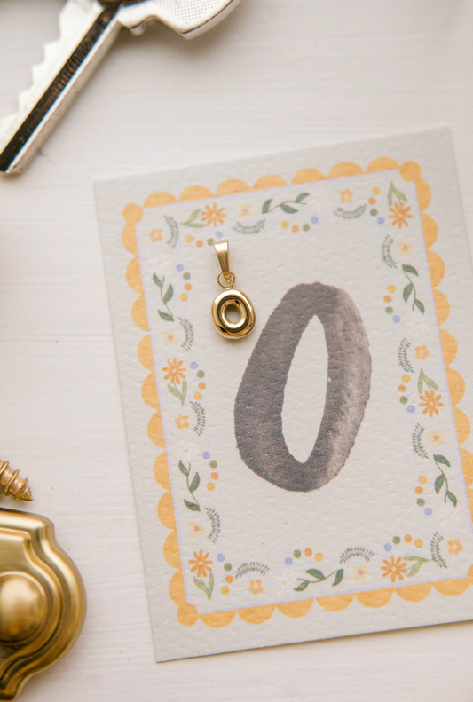 O - Letter Charm